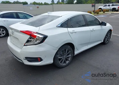 2020 Honda Civic Ex-L z USA, uszkodzony, nr VIN 19XFC1F70LE210413